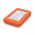 LaCie Rugged Mini - Hard drive - 2 TB - external (portable) - USB 3.0 - 5400 rpm - 256-bit AES - with Seagate Rescue Data Recovery