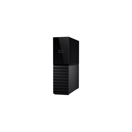 WD My Book WDBBGB0060HBK - Hard drive - encrypted - 6 TB - external (desktop) - USB 3.0 - 256-bit AES - black - 2