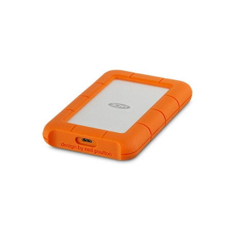 LaCie Rugged USB-C - Hard drive - 2 TB - external (portable) - USB 3.1 Gen 1 (USB-C connector) - 3