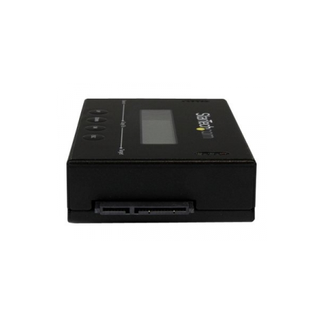 StarTech.com 1:1 Hard Drive Duplicator and Eraser for 2.5" & 3.5" SATA HDD SSD - LCD & RS-232  - 14GBpm Duplication Speed - Cloner & Wiper (SATDUP11) - Hard drive duplicator - 2 bays (SATA-600) - for P / N: SVA12M5NA - 0