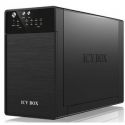 ICY BOX IB-RD3620SU3 - Hard drive array - 2 bays (SATA-600) - SATA 3Gb / s, USB 3.0 (external)