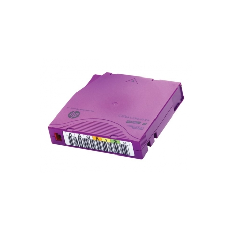 HPE RW Data Cartridge - 20 x LTO Ultrium 6 - 2.5 TB / 6.25 TB - write-on labels - purple - for StorageWorks SAS Rack-Mount Kit; StoreEver MSL2024, MSL4048, MSL8096; StoreEver 1 / 8 G2 - 1