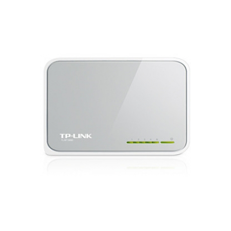 TP-Link TL-SF1005D 5-Port 10 / 100Mbps Desktop Switch - Switch - 5 x 10 / 100 - desktop - 6