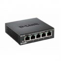 D-Link DES 105 - Switch - 5 x 10 / 100 - desktop
