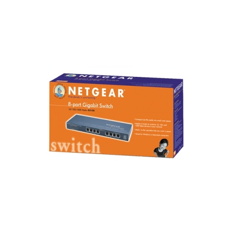 Gigabit Kupfer Switch GS108