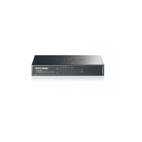 TP-LINK TL-SG1008P - Switch - unmanaged - 4 x 10 / 100 / 1000 (PoE) + 4 x 10 / 100 / 1000 - desktop - PoE - 0