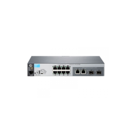 HPE Aruba 2530-8 - Switch - Managed - 8 x 10 / 100 + 2 x combo Gigabit SFP - desktop, rack-mountable, wall-mountable - 0