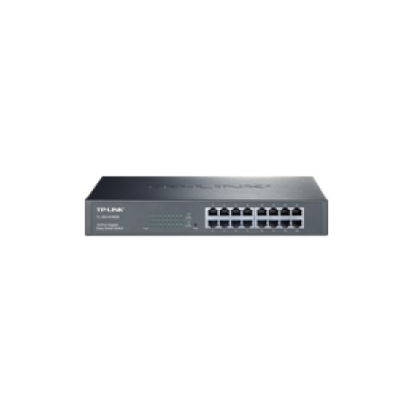 TP-LINK JetStream TL-SG1016DE - Switch - Managed - 16 x 10 / 100 / 1000 - rack-mountable - 0