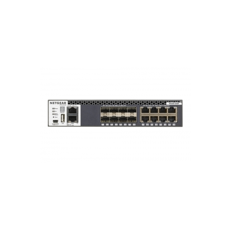 NETGEAR M4300-8X8F - Switch - L3 - Managed - 8 x 10 / 100 / 1000 / 10000 + 8 x 10 Gigabit SFP+ - front to back airflow - rack-mountable - 4