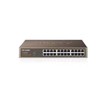 TP-Link TL-SF1024D - Switch - 24 x 10 / 100 - desktop - 2