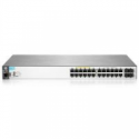 HPE Aruba 2530-24G-PoE+ - Switch - Managed - 24 x 10/100/1000 (PoE+) + 4 x Gigabit SFP - desktop, rack-mountable, wall-mountable - PoE+