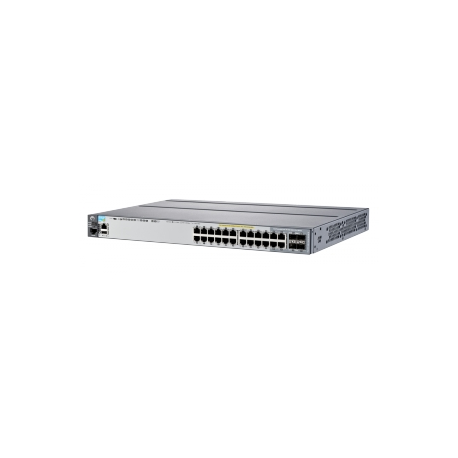Aruba 2920-24G-PoE+ - Switch - Managed - 24 x 10 / 100 / 1000 (PoE+) + 4 x shared Gigabit SFP - PoE+ - 1