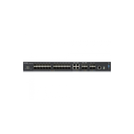 Zyxel XGS4600-32F - Switch - L3 - Managed - 24 x Gigabit SFP + 4 x combo Gigabit SFP + 4 x 10 Gigabit SFP+ - rack-mountable - 0