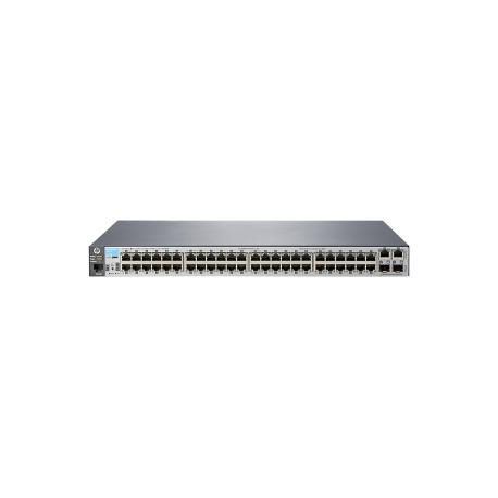 HPE Aruba 2530-48 - Switch - Managed - 48 x 10 / 100 + 2 x Gigabit SFP + 2 x 10 / 100 / 1000 - desktop, rack-mountable, wall-mountable - 2