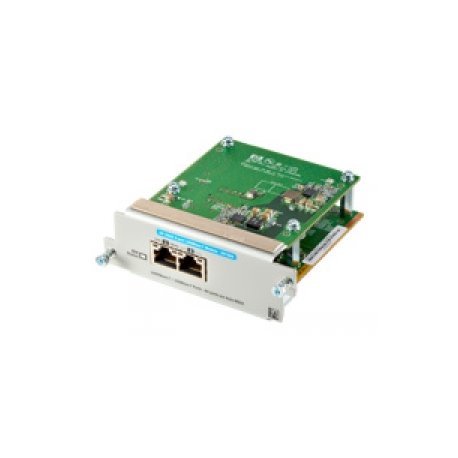 HPE - Expansion module - 10Gb Ethernet x 2 - for HPE Aruba 2920-24G, 2920-24G-PoE+, 2920-48G, 2920-48G-PoE+ - 0