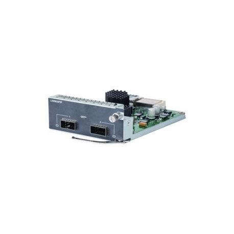 HPE 2-port QSFP+ Module - Expansion module - 40Gb Ethernet x 2 - for HPE 5510 2-port QSFP+ Module - 0