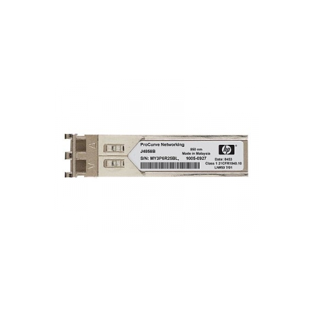 HPE - SFP (mini-GBIC) transceiver module - GigE - 1000Base-SX - LC multi-mode - up to 550 m - for HPE 1700, 2610, 6120, Switch XL 10 / 100 / 1000; HPE Aruba 2530, 2930F 24, 2930F 48, 5406 - 1