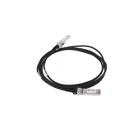 HPE X242 Direct Attach Copper Cable - Network cable - SFP+ (M) to SFP+ (M) - 3 m - for Modular Smart Array 1040, P2000 G3; HPE Aruba 2930F 24, 2930F 48, 5406 - 0