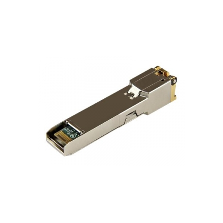 StarTech.com Cisco GLC-T Compatible SFP Module, 1000BASE-T, SFP to RJ45 Cat6 / Cat5e, 1GE Gigabit Ethernet SFP, RJ-45 (Copper) 100m, Cisco Firepower, ASR920, IE2000 Mini GBIC Transceiver - Lifetime Warranty (GLCTST) - SFP (mini-GBIC) transceiver module (equivalent to: Cisco GLC-T) - GigE - 1000Base-T - RJ-45 - up to 100 m - 3
