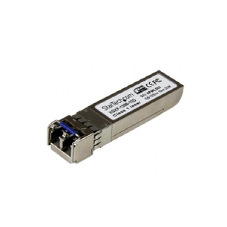 StarTech.com Cisco SFP-10G-LR Compatible SFP+ Module, 10GBASE-LR, 10GbE SMF Optic Transceiver, 10GE Gigabit Ethernet SFP+, LC Connector, 10km, 1310nm, DDM, Cisco Firepower, ASR9000, C9300 - Lifetime Warranty (SFP10GLRST) - SFP+ transceiver module (equivalent to: Cisco SFP-10G-LR) - 10 GigE - 10GBase-LR - LC single-mode - up to 10 km - 1310 nm - for P / N: PEX10GSFP - 0