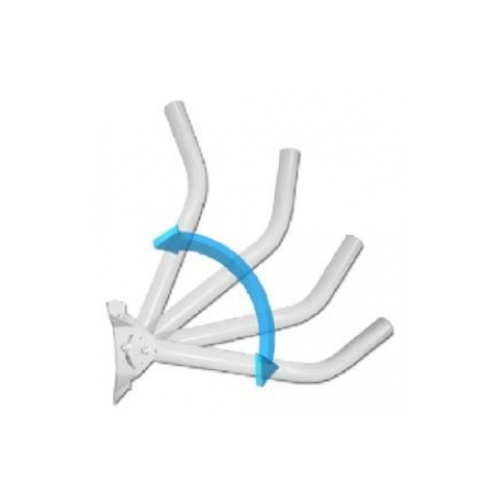 Ubiquiti Universal Arm Bracket UB-AM - Network device mounting kit - pole mountable, wall mountable - 1