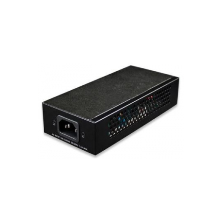 Intellinet Gigabit High-Power PoE+ Injector, 1 x 30 W, IEEE 802.3at / af Power over Ethernet (PoE+ / PoE) - PoE injector - AC 100-240 V - output connectors: 1 - black - 2