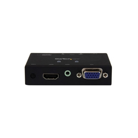 StarTech.com 2x1 VGA + HDMI to VGA Converter Switch w /  Priority Switching - Multi-format VGA and HDMI to VGA Selector - 1080p (VS221HD2VGA) - Video / audio switch - desktop - for P / N: SVA5N3NEUA - 1