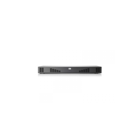 HPE IP Console G2 Switch with Virtual Media and CAC 2x1Ex16 - KVM switch - 16 x KVM port(s) - 1 local user - 2 IP users - desktop - for HPE 10XXX G2, 600, 800; Advanced Series Racks 42U 600; ProLiant DL20 Gen9, e2000 G6; Rack - 0