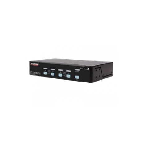 StarTech.com 4 Port High Resolution USB DVI Dual Link KVM Switch with Audio and USB 2.0 Hub (SV431DVIUAHR) - KVM  /  audio  /  USB switch - 4 x KVM  /  audio  /  USB - 1 local user - desktop - for P / N: DVID4N1USB10, DVID4N1USB15, DVID4N1USB6, SVA5N3NEUA, USBDVI4N1A10, USBDVI4N1A6 - 0