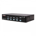 StarTech.com 4 Port High Resolution USB DVI Dual Link KVM Switch with Audio and USB 2.0 Hub (SV431DVIUAHR) - KVM / audio / USB switch - 4 x KVM / audio / USB - 1 local user - desktop - for P / N: DVID4N1USB10, DVID4N1USB15, DVID4N1USB6, SVA5N3NEUA, USBDVI4N1A10, USBDVI4N1A6