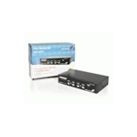 StarTech.com 4 Port Professional VGA USB KVM Switch with Hub - 1U Rack-mountable KVM Switch (SV431USB) - KVM switch - 4 x KVM port(s) - 1 local user - desktop - for P / N: SV431RACK, SVUSB2N1_10, SVUSB2N1_15, SVUSB2N1_6 - 7