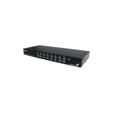 StarTech.com 16 Port Rackmount USB KVM Switch Kit with OSD and Cables - 1U (SV1631DUSBUK) - KVM switch - 16 x KVM port(s) - 1 local user - desktop - for P / N: RK2537BKM, RK3236BKF, RK4236BKB, RK4242BK24, RK4242BK30, RKCONS1701, RKCONS17HD - 0