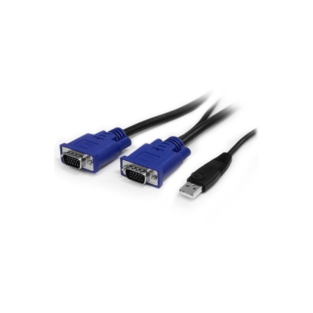 StarTech.com 16 Port Rackmount USB KVM Switch Kit with OSD and Cables - 1U (SV1631DUSBUK) - KVM switch - 16 x KVM port(s) - 1 local user - desktop - for P / N: RK2537BKM, RK3236BKF, RK4236BKB, RK4242BK24, RK4242BK30, RKCONS1701, RKCONS17HD - 3