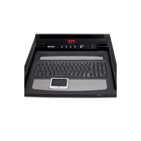 APC LCD Console - KVM console - 17" - rack-mountable - 1280 x 1024 @ 75 Hz - black - 1U - for P / N: AR3106SP, SMX1000C, SMX1500RM2UC, SMX1500RM2UCNC, SMX750C, SMX750CNC, SRT5KRMXLW-TW - 0