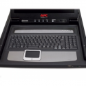 APC LCD Console - KVM console - 17" - rack-mountable - 1280 x 1024 @ 75 Hz - black - 1U - for P / N: AR3106SP, SMX1000C, SMX1500RM2UC, SMX1500RM2UCNC, SMX750C, SMX750CNC, SRT5KRMXLW-TW