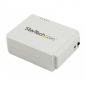 StarTech.com 1-Port Wireless N USB 2.0 Network Print Server - 10 / 100 Mbps Ethernet USB Printer Server Adapter - Windows 10 - 802.11 b / g / n (PM1115UW) - Print server - USB 2.0 - 10 / 100 Ethernet x 1 - white