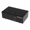 StarTech.com 2x2 VGA Matrix Video Switch Splitter with Audio - Video / audio switch - desktop - ST222MXA - Video / audio switch - desktop - for P / N: IM12D1500P, SVA12M2NEUA, SVA12M5NA