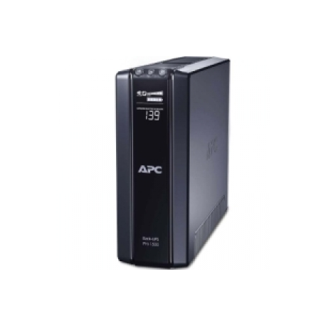 APC Back-UPS Pro 1500 - UPS - AC 230 V - 865 Watt - 1500 VA - RS-232, USB - output connectors: 10 - black - 0