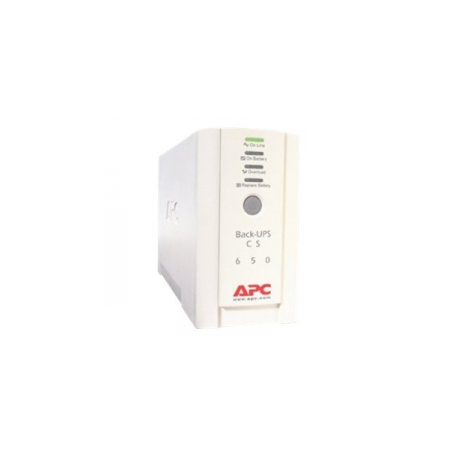 APC Back-UPS CS 650 - UPS - AC 230 V - 400 Watt - 650 VA - RS-232, USB - output connectors: 4 - beige - 2