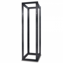 APC NetShelter 4 Post Open Frame Rack - Rack - black - 44U - for P / N: SUA5000RMI5U