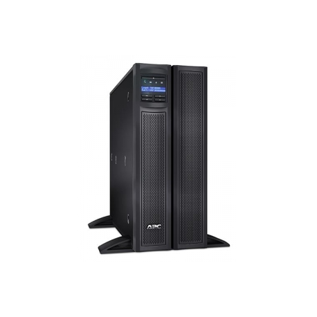 APC Smart-UPS X 3000 Rack / Tower LCD - UPS (rack-mountable  /  external) - AC 230 V - 2700 Watt - 3000 VA - Ethernet 10 / 100, RS-232, USB - output connectors: 10 - 4U - black - with APC UPS Network Management Card AP9631 - for P / N: AR4024SP, AR4024SPX429, AR4024SPX431, AR4024SPX432, NBWL0356A, SMX3000HVTUS - 1