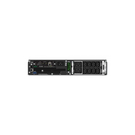 APC Smart-UPS SRT 2200VA RM - UPS (rack-mountable  /  external) - AC 220 / 230 / 240 V - 1980 Watt - 2200 VA - Lead Acid - RS-232, USB - output connectors: 10 - 2U - black - with APC UPS Network Management Card - for P / N: AR4018SPX432, AR4024SP, AR4024SPX429, AR4024SPX431, AR4024SPX432, NBWL0356A - 1