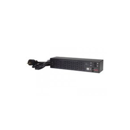 APC Switched Rack PDU - Power distribution strip (rack-mountable) - AC 120 V - Ethernet 10 / 100 - input: NEMA L5-30 - output connectors: 16 (NEMA 5-20) - 2U - black - for P / N: AR3100 - 0
