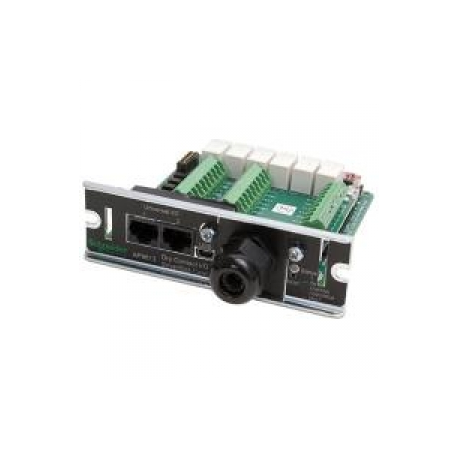 Schneider Dry Contact I / O SmartSlot Card - UPS management module - black - for P / N: SMTL1000RMI2UC, SMX1000C, SMX1500RM2UC, SMX1500RM2UCNC, SMX750C, SMX750CNC - 0