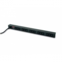 APC Basic Rack-Mount PDU - Power distribution strip (rack-mountable) - AC 208 / 230 V - 2.3 kW - input: IEC 60320 C14 - output connectors: 15 (IEC 60320 C13) - 1.98 m cord - black - for P / N: SMTL750RMI2UC, SMX1000C, SMX1500RM2UC, SMX1500RM2UCNC, SMX750C, SMX750CNC