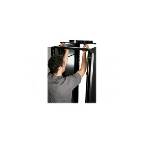 APC Roof Fan Tray - Rack fan tray - AC 208 / 230 V - black - for NetShelter SX Enclosure with Sides - 2