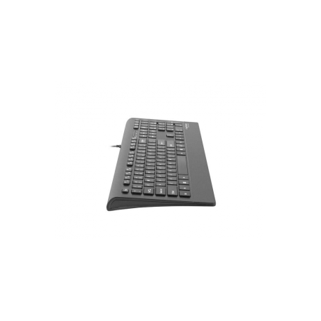 Natec Barracuda - Keyboard - USB - US - black - 4