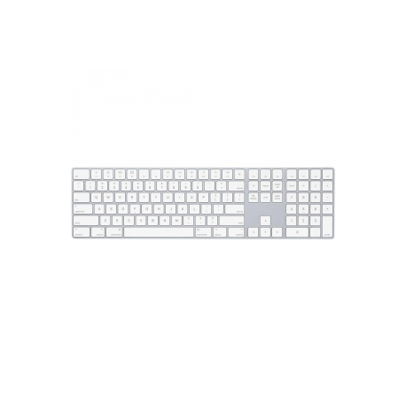 Apple Magic Keyboard with Numeric Keypad - Keyboard - Bluetooth - QWERTY - International English - silver - for 10.2-inch iPad; 10.5-inch iPad Air; 10.9-inch iPad Air; iPad mini 5; iPhone 11, 12, 13, SE - 0