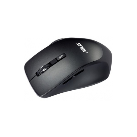 ASUS WT425 - Mouse - right-handed - optical - 6 buttons - wireless - 2.4 GHz - USB wireless receiver - charcoal black - for 15; ROG Strix G15; ROG Zephyrus G14; TUF Gaming F15; F17; FX505; TUF505; ZenBook 13; 14 - 3