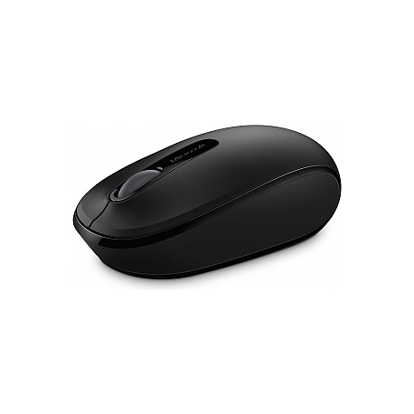 Microsoft Wireless Mobile Mouse 1850 - Mouse - right and left-handed - optical - 3 buttons - wireless - 2.4 GHz - USB wireless receiver - black - 1
